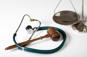 Baltimore Social Security Attorneys scales gavel stethoscope